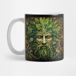 Green Man Mug